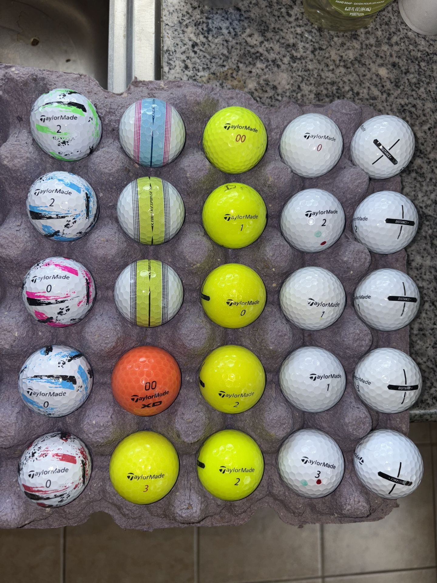25 Golf Balls