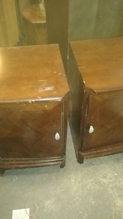Two end tables