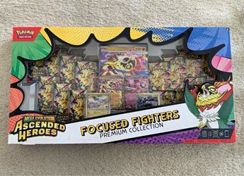 Pokémon Ascended Heroes Focused Fighter Premium Collection