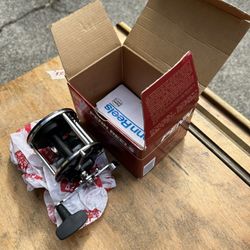 Penn 209 fishing reel brand new never used with the original box owners manual and repair tool.   $50 Or best offer, cash or Venmo, meet in person som