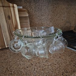 Punch bowl set