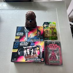 Star Wars & Starting Lineup Action Figure Lot of 4 best offer