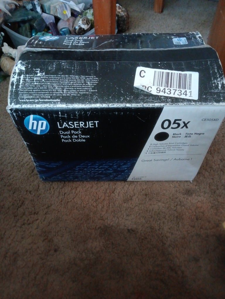 HP Laser JET Dual Pack O5x Black