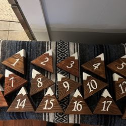 Mountain Table Numbers 1-18 (Missing #11)