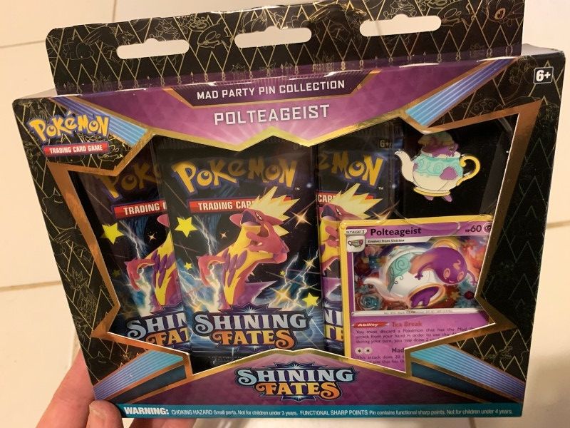 Pokémon Mad Card Pin Collection Poltergeist 