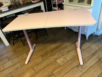 Pink desk