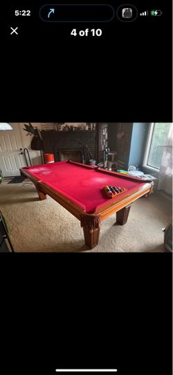 Pool Table ( Delivery Included ) Olhausen 8 Foot Billiards Table - Slate 1"