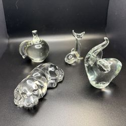 Vintage Glass Paperweights 