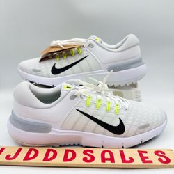 Nike Free Golf Next Nature NN Golf Shoes White Black Volt FN0332-101 Men’s Sizes NEW