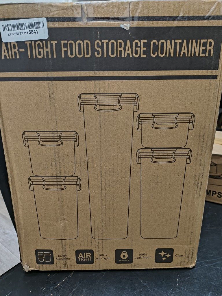 New In Box Air Tight Food Storage Containers