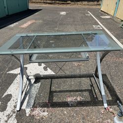 Glass Work Desk