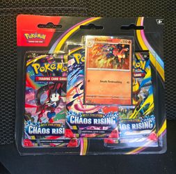 Pokémon TCG Mega Evolution Chaos Rising Triple Pack