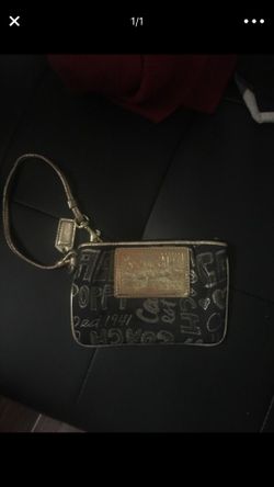 Coach wristlet