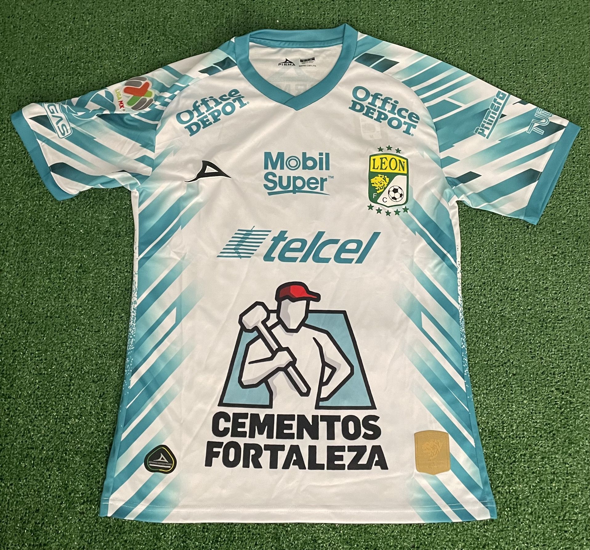 Leon White Soccer Jersey