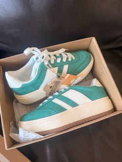 Project Cloud Platform Sneakers Teal Suede
