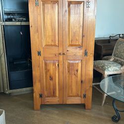 Gorgeous All Pine Armoire / Moving Needs A Home Soon 