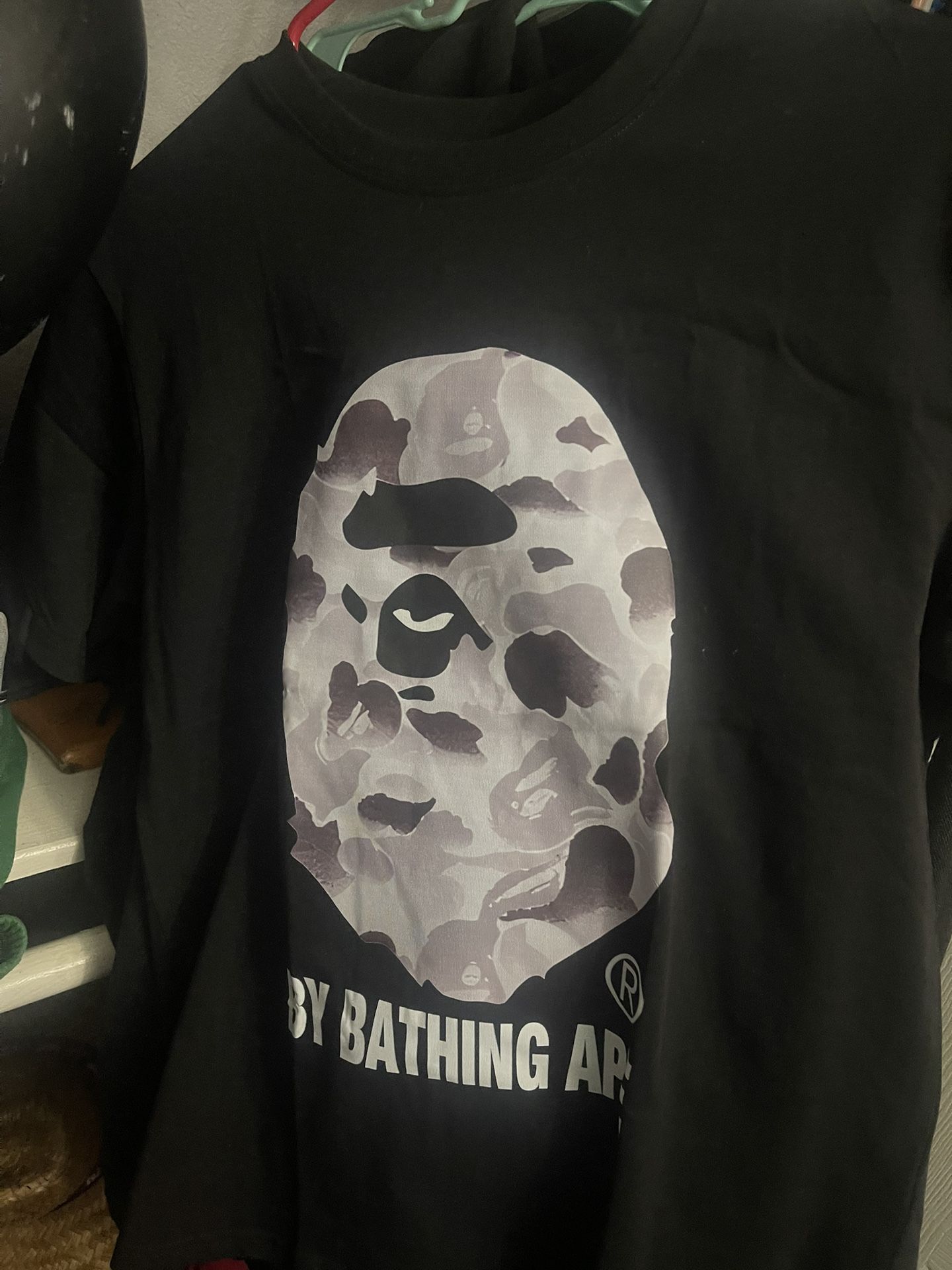 Size large Bape big head tee