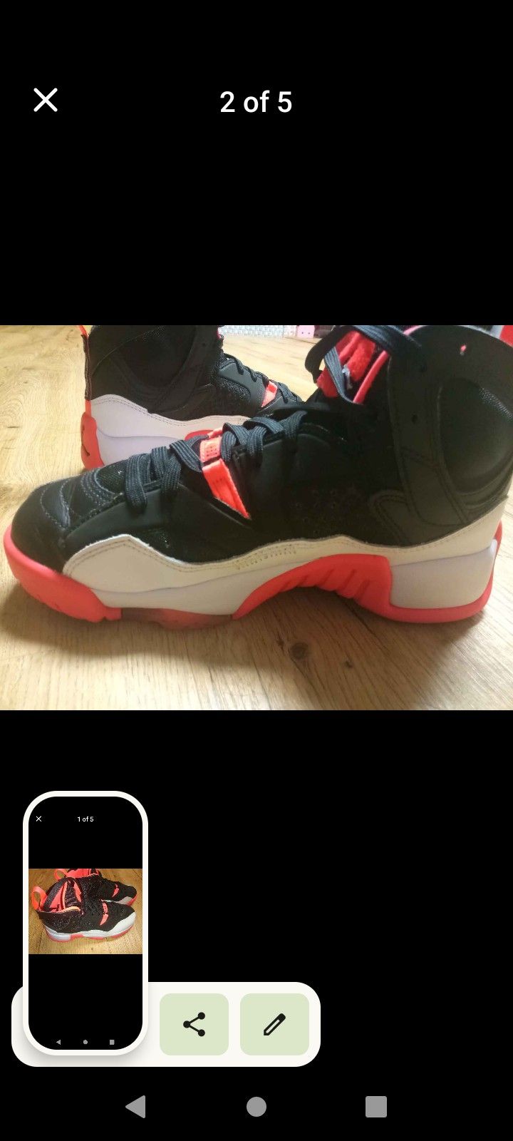 NIKE AIR JORDAN TWO TREY MID TOP