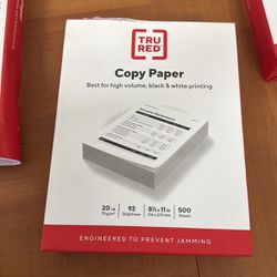 Tru Red Copy Paper From Staples for Sale in Queens, NY - OfferUp
