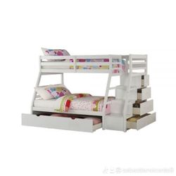 Bunk Bed Frame With Mattress 