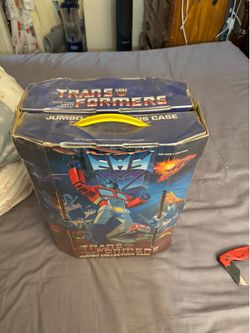 1985 original Transformers Carrying Case