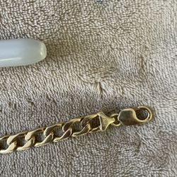 14 K Cuban Bracelet