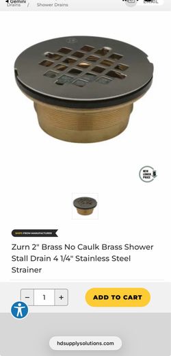 Shower drain