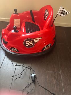 Bumper kids electric car