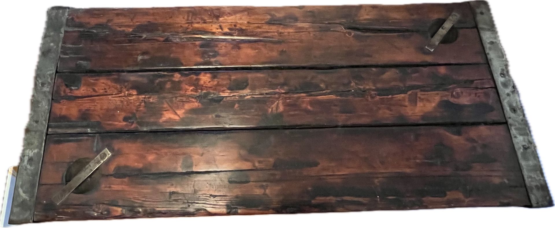 Vintage Ship Hatch Cover Coffee Table