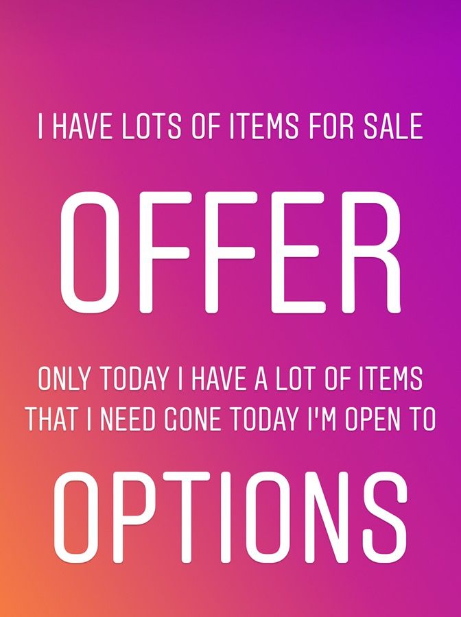 Offer