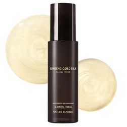 Nature Republic Ginseng Gold Silk Toner 4.39 fl oz Hydrating Amino Acid