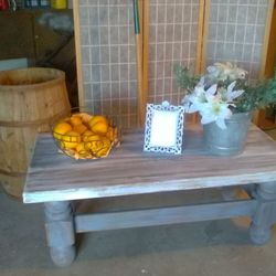 Farmhouse Rustic Coffee Table
