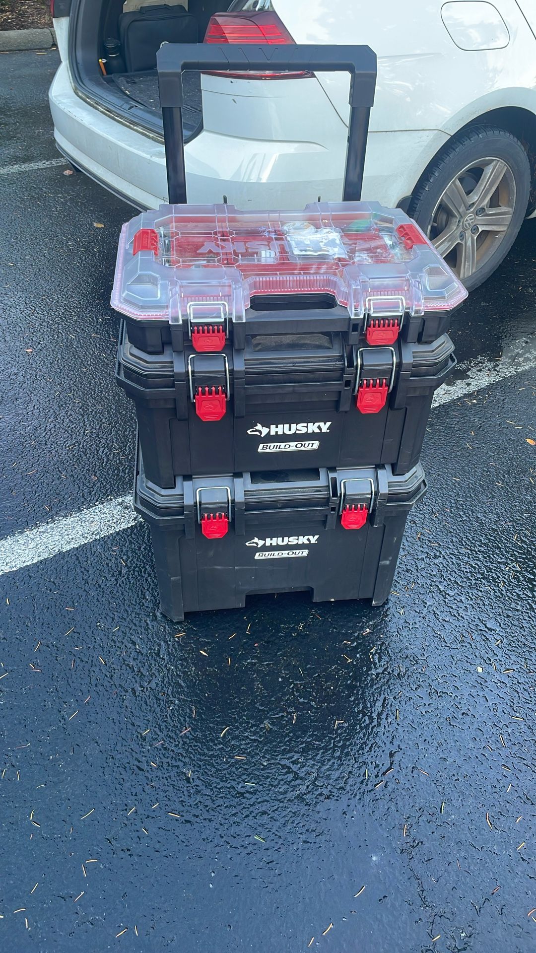 Husky Build-Out Tool Box Set W/ Random Tools 