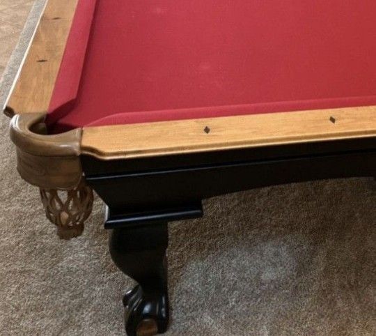 8ft Connelly Prescott Two Tone Pool Table