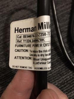 Herman Miller (Byrne Mho) Pop Up Furniture Power Distribution Module Unit Thumbnail