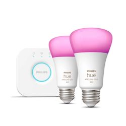 2 Phillip Hue Color Light bulbs