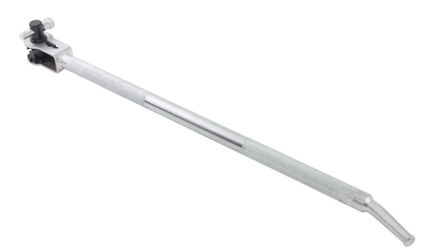Mytee Products 39.5" Standard Ratcheting Winch Bar For Flatbed Trailer - Chrome Carbon-Steel Ratchet Winch Bar With Non-Slip Handle & Slip Resistant T