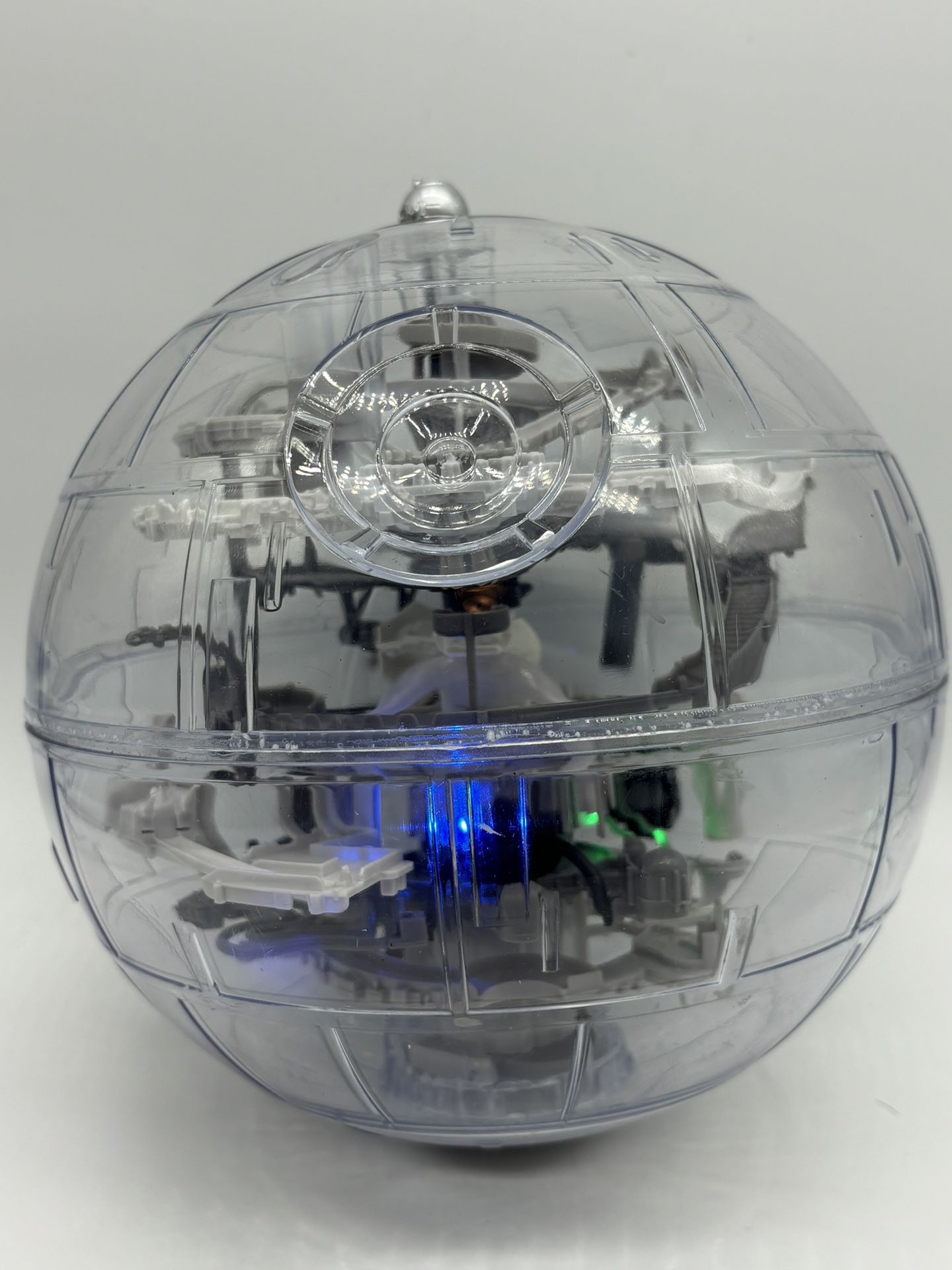Star Wars Death Star Perplexus 3D Ball Maze Puzzle Game Sphere Light Sound READ