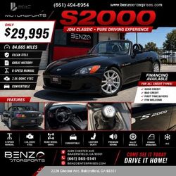 2001 Honda S2000