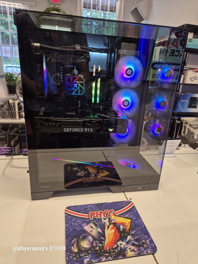 Okinos Aqua 9 Gaming PC: 3.6 Ryzen 7 3700x, Gigabyte B550 Aorus Elite AX V2, RTX 3080Ti, 32GB RAM $1295