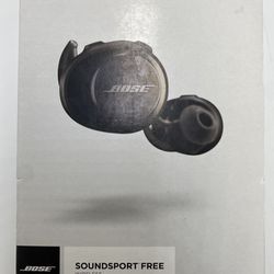 Bose SoundSport Free Wireless In-Ear Headphones (contact info removed) Black New Open Box