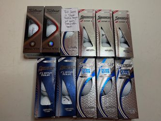 11 sleeves of New Golf Balls CHECK DESCRIPTION