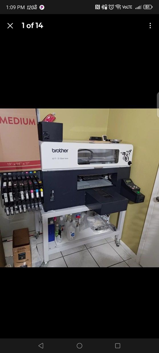 Brother GT-3 GT-361 Direct to Garment Printer