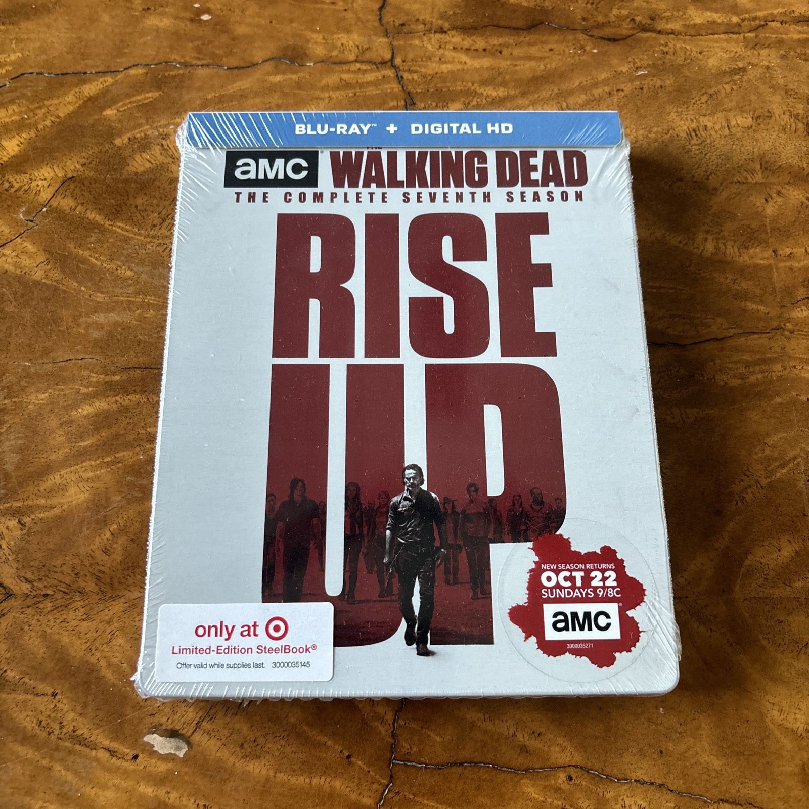 Walking Dead Seventh Season Steelbook