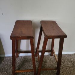 Wooden Bar Stools