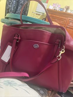 Coach Magenta Tote Handbag