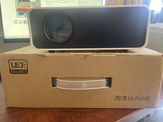 Holder Wi-Fi Mini Projector, 7000l Synchronize Wireless Video Projector Led 1080p Full HD, Portable To Home Movie Projector Support TV Stick/DVD/USB