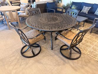 5pc patio table set