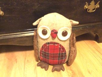Fabric owl New with tag