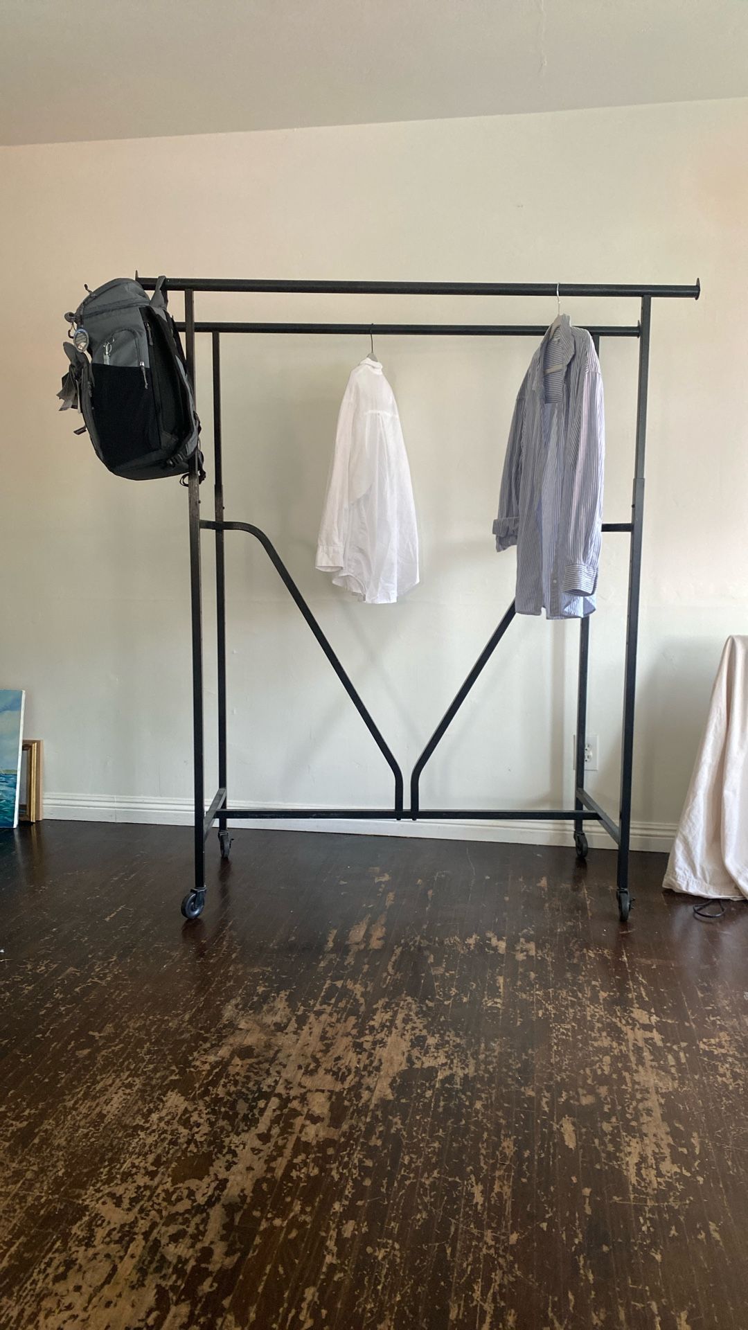 Garment rack (metal) With Wheels